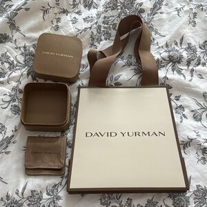 David Yurman Brown and Cream gift set